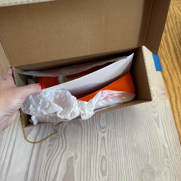 NIB Camper Right Nana flats Velocity Orange EU40 - Picture 7 of 9